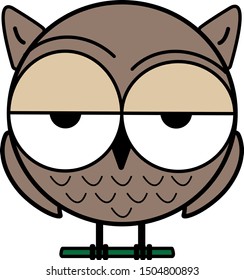 sweet arrogant cartoon comic owl