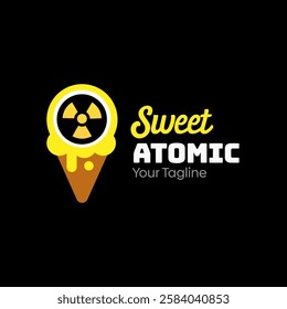 Sweet Atomic Logo Design Template. Good for Business, Agency, Community and Organization
