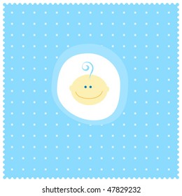 sweet baby boy portrait