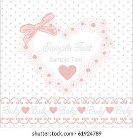 Sweet Baby Card Design