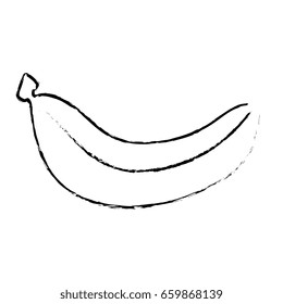 Sweet banana fruit