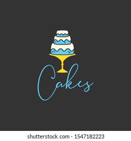 Sweet, beautiful and attractive bread logo.