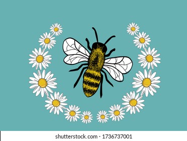 sweet bee honey daisy with quotes and bicycle design vector ditsy flower summer sunflower,stationary,spring,pattern,fashion,style,leopard,card,mug design,decorative,spring,margarita
rose,