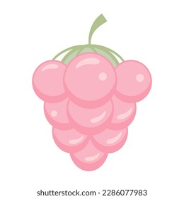 Sweet berry in a cartoon children's retro set decor element, for cards, banners, wallpapers, textiles, fabrics, acquisitive festive