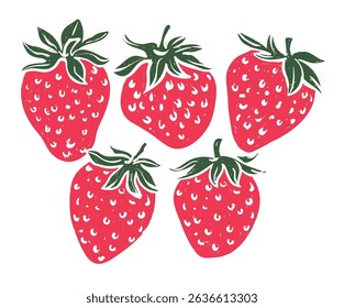 Sweet berry fruit club print design. Sweet and juicy strawberry t shirt artwork. Fruit of the spirit. Fresh strawberry fruit set.