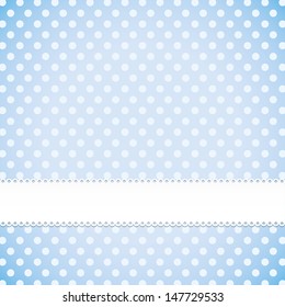 Sweet blue background