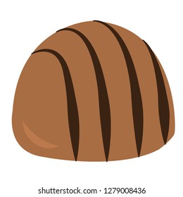 sweet bonbon candy vector