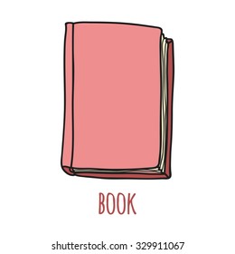 Sweet book. Isolated