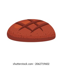 sweet bread product bakery icon