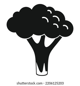 Sweet brocoli icon simple vector. Broccoli cabbage. Plant salad