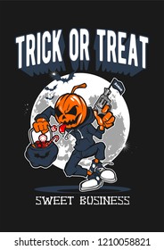 Sweet Business vector illustration 