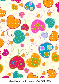 diseño de mariposas dulces