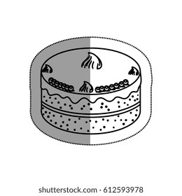 sweet cake delicious icon