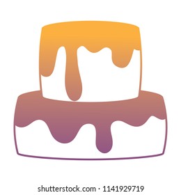 Sweet cake icon