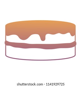 Sweet cake icon
