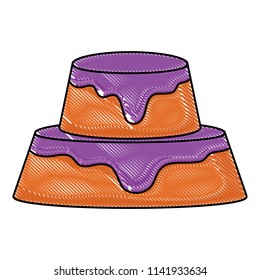 Sweet cake icon