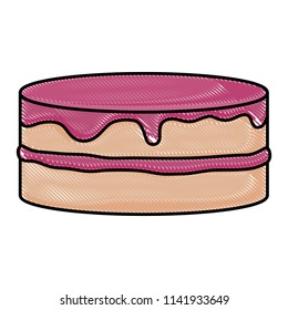 Sweet cake icon