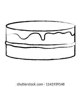 Sweet cake icon