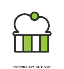 sweet cake icon illustration, vector design.