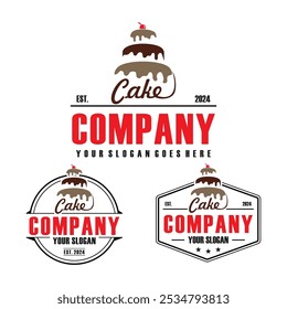 sweet cake logo , cupcake logo