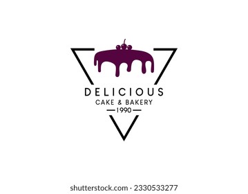 Sweet Cake Logo Cupcake Logo Icon