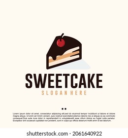 sweet cake logo design inspiration