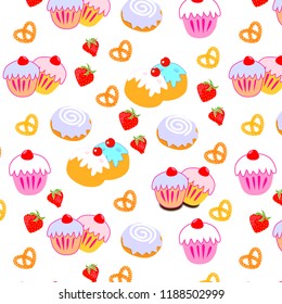 sweet cake pattern