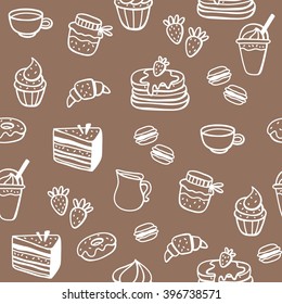 Sweet cake pattern