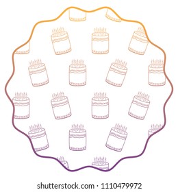 Sweet cakes pattern