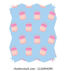 Sweet cakes pattern