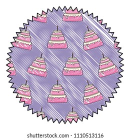 Sweet cakes pattern