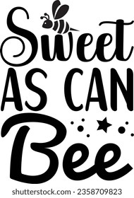 Sweet As Can Bee design
