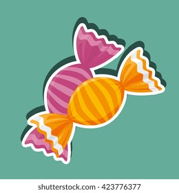 sweet candies design 