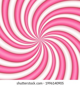 Sweet candy background. Abstract vector background. Sweet candy swirl. Sunshine background.