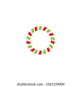 Sweet Candy cane icon illustration vector