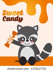 sweet candy card