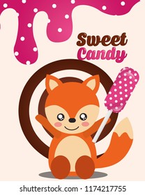 sweet candy card