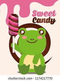 sweet candy card