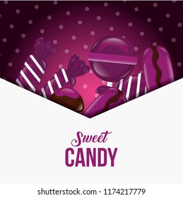 sweet candy card