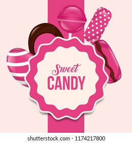 sweet candy card