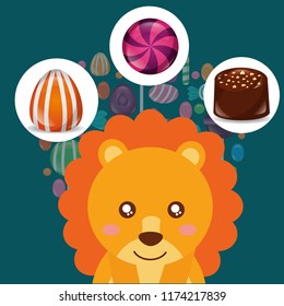 sweet candy card
