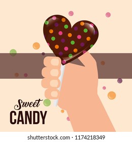 sweet candy card