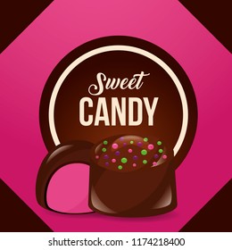 sweet candy card