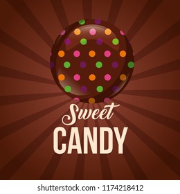 sweet candy card