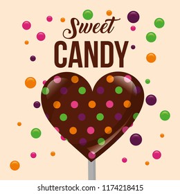 sweet candy card