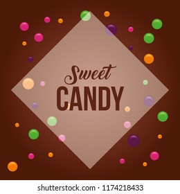sweet candy card