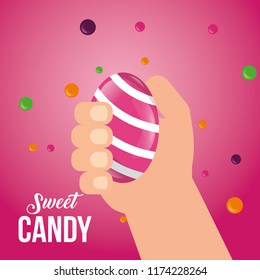 sweet candy card