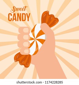 sweet candy card