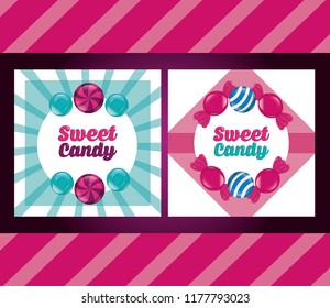 sweet candy card
