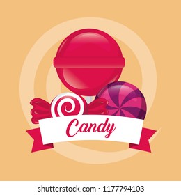 sweet candy card